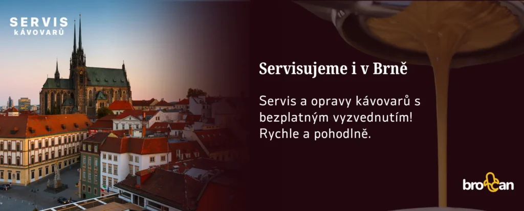 Servis kávovarů – Brno