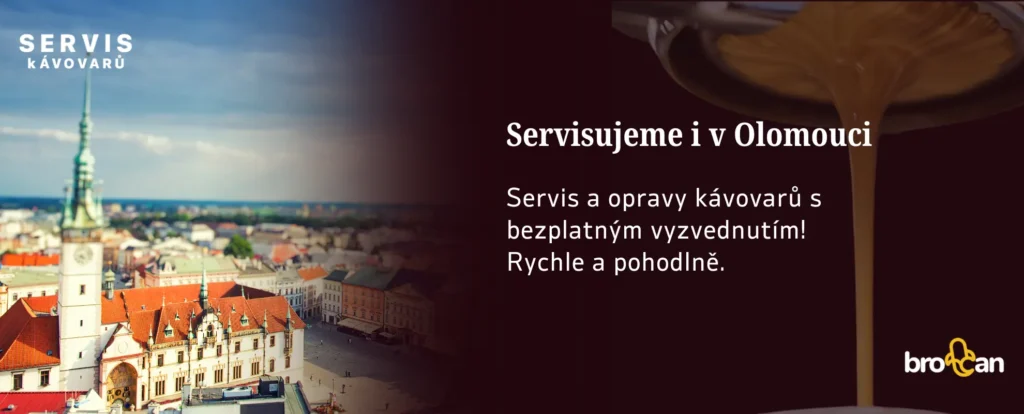 Servis kávovarů – Olomouc