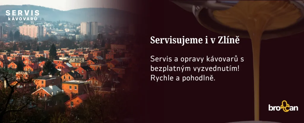 Servis kávovarů – Zlín